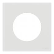  Odace plaque 1 poste blanc 