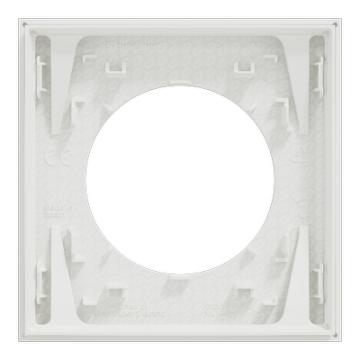  Odace plaque 1 poste blanc 