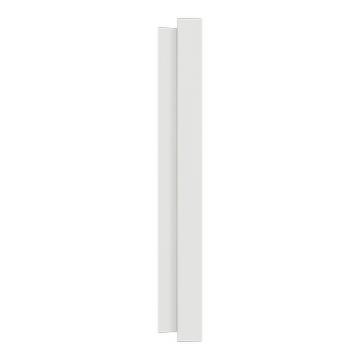  Odace plaque 2 postes blanc 