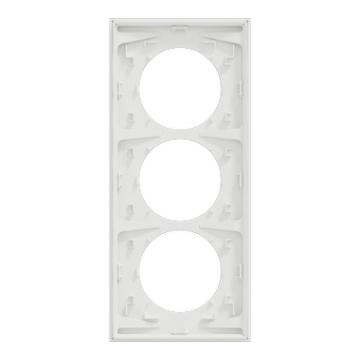  Odace plaque 3 postes 57mm bla 