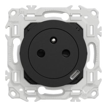  Odace 2P+T affleurante USB-C 1 