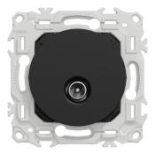  Odace prise TV simple noir 