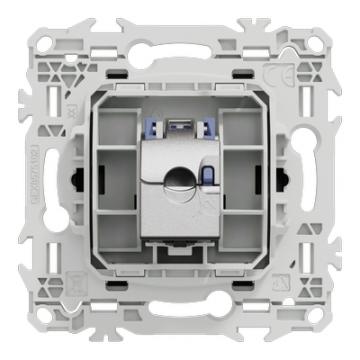  Odace prise RJ45 cat.6 STP noi 