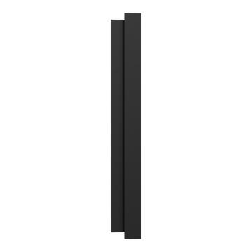  Odace plaque 4 postes noir 