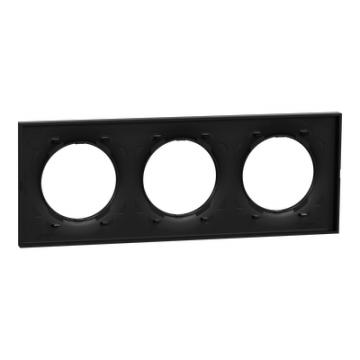  Odace Origine plaque 3 postes 