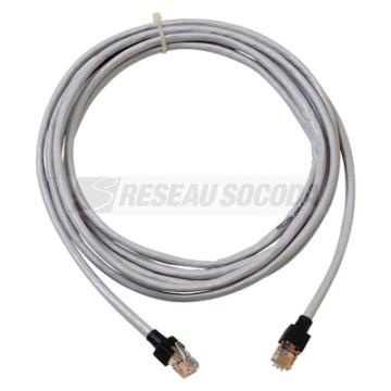  5 cordons RJ45/RJ45 ULP L2m 