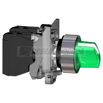  BOUTON TOURNANT LUMINEUX 3 POS 