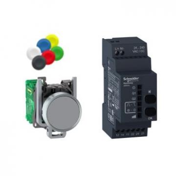  PACK SPS ZB4 22MM RECEPTEUR OP 