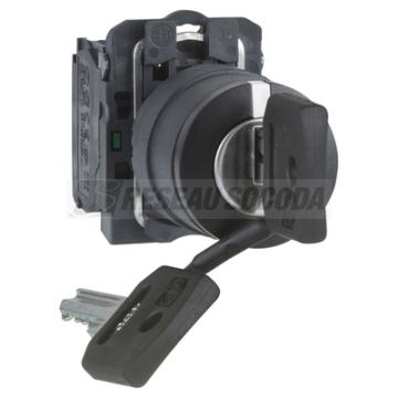  BOUTON TOURNANT NOIR DIAM 22 A 