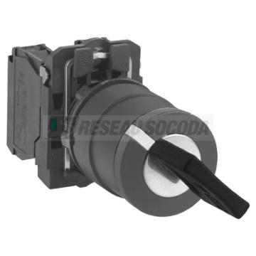  BOUTON TOURNANT NOIR DIAM 22 ? 