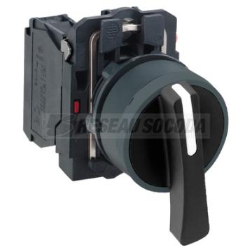  BOUTON TOURNANT NOIR DIAM 22 A 