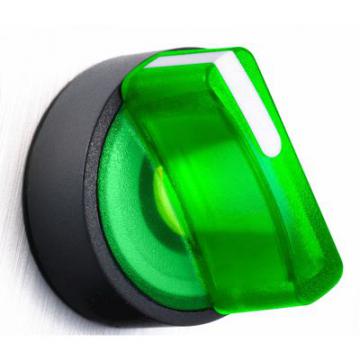  BOUTON TOURNANT LUMINEUX VERT 