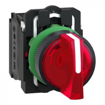  BOUTON TOURNANT LUMINEUX 3 POS 