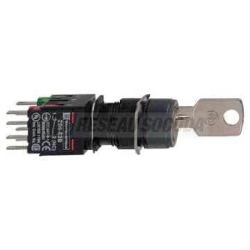  BOUTON TOURNANT NOIR DIAM 16 A 