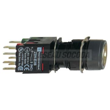  BOUTON TOURNANT NOIR DIAM 16 A 