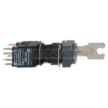 BOUTON TOURNANT NOIR DIAM 16 A 