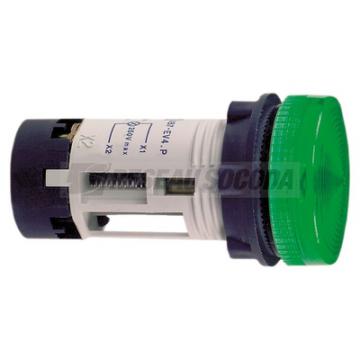  VOYANT ROND DIAM 22 IP 65 VERT 