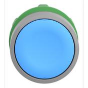  t�te bouton poussoir O22 bleu 