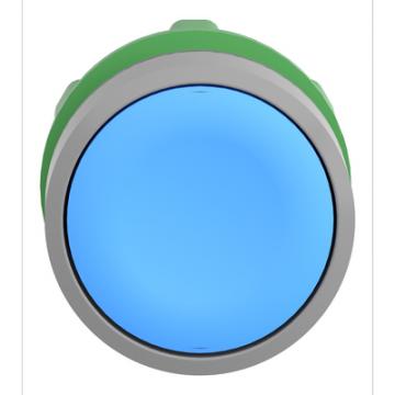 t�te bouton poussoir O22 bleu 