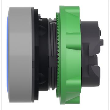  t�te bouton poussoir O22 bleu 