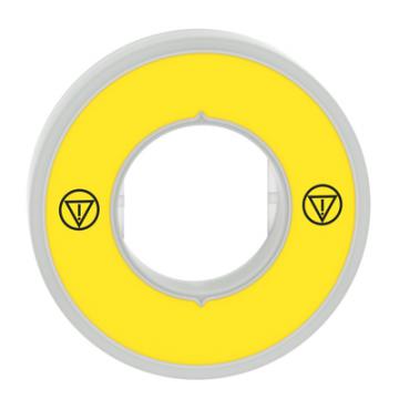  Etiquette lumineuse O60 24V 