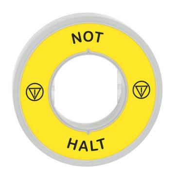 Etiquette lumineuse O60 24V 