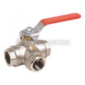  Vanne � sph�re laiton 3 voies 