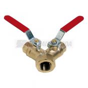  Vanne � sph�re laiton 3 voies 