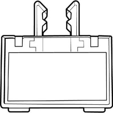  Porte-tiquettes PE A6/4 26 