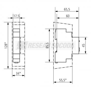  Minuterie escalier 30s a 20 mn 