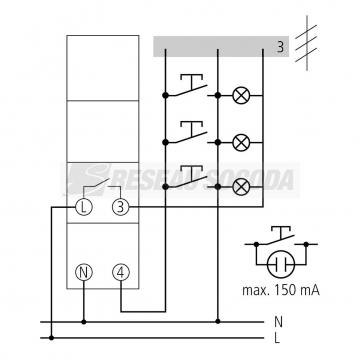  Minuterie escalier 30s a 20 mn 