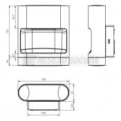  Applique LED SUL 14W  en alumi 