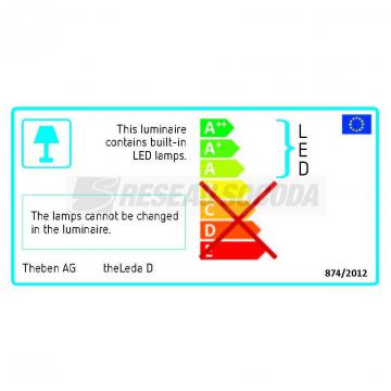  Applique LED U 8,5W en alumini 