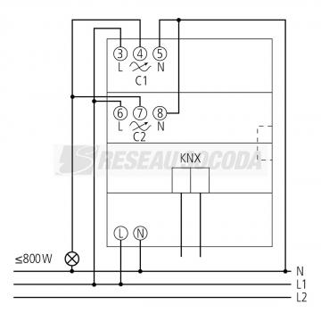  Module variateur 2c DMG 2 T KN 