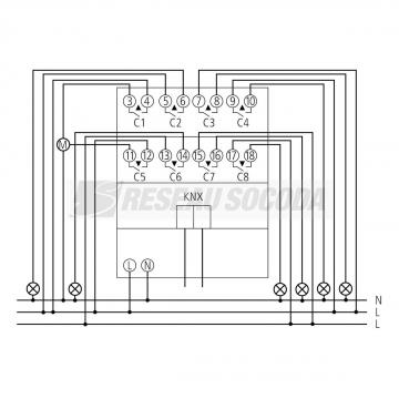  Module base Actionneur 8 c com 