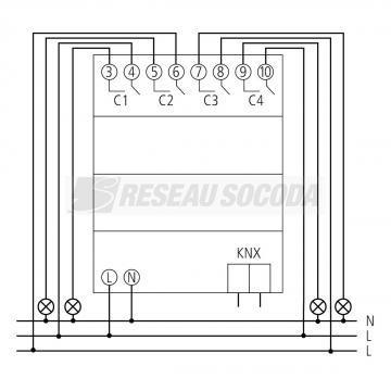  Module Actionneur commutation 