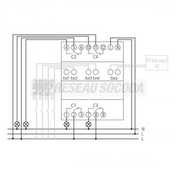  Module extension 4c pour horlo 
