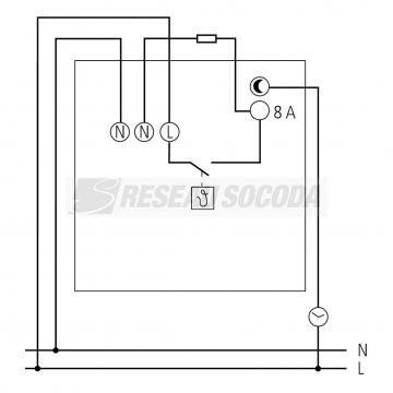  Thermostat d'ambiance electron 
