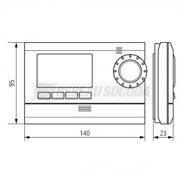  Thermostat d'ambiance  digital 