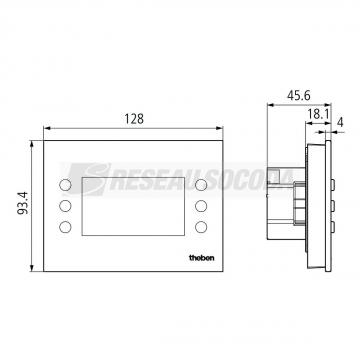  Ecran multifonctions VARIA 826 