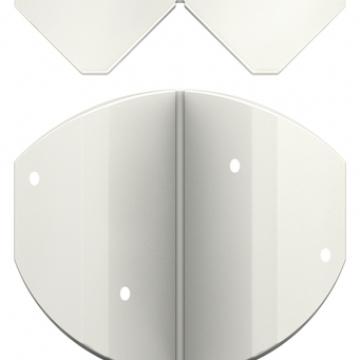  FIXATION D'ANGLE BLANC POUR d� 