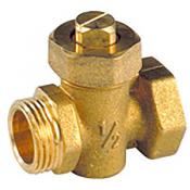  Robinet Boisseau Laiton 1/2"MF 