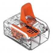 Borne WAGO 221 Mini 2x4mm� � l 