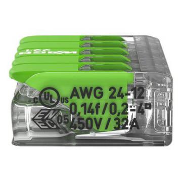  Borne WAGO 221 Green 5x4mm� � 