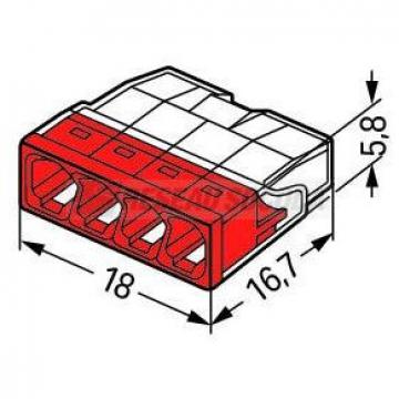  Borne WAGO 2273 - 4 x 0,5  2, 