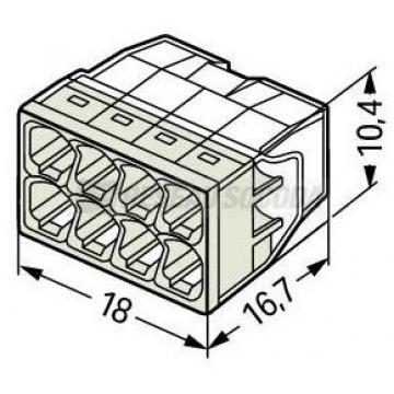  Borne WAGO 2273 - 8 x 0,5 � 2, 