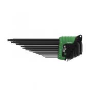  Jeu de 13 cl�s m�les TORXr t�t 